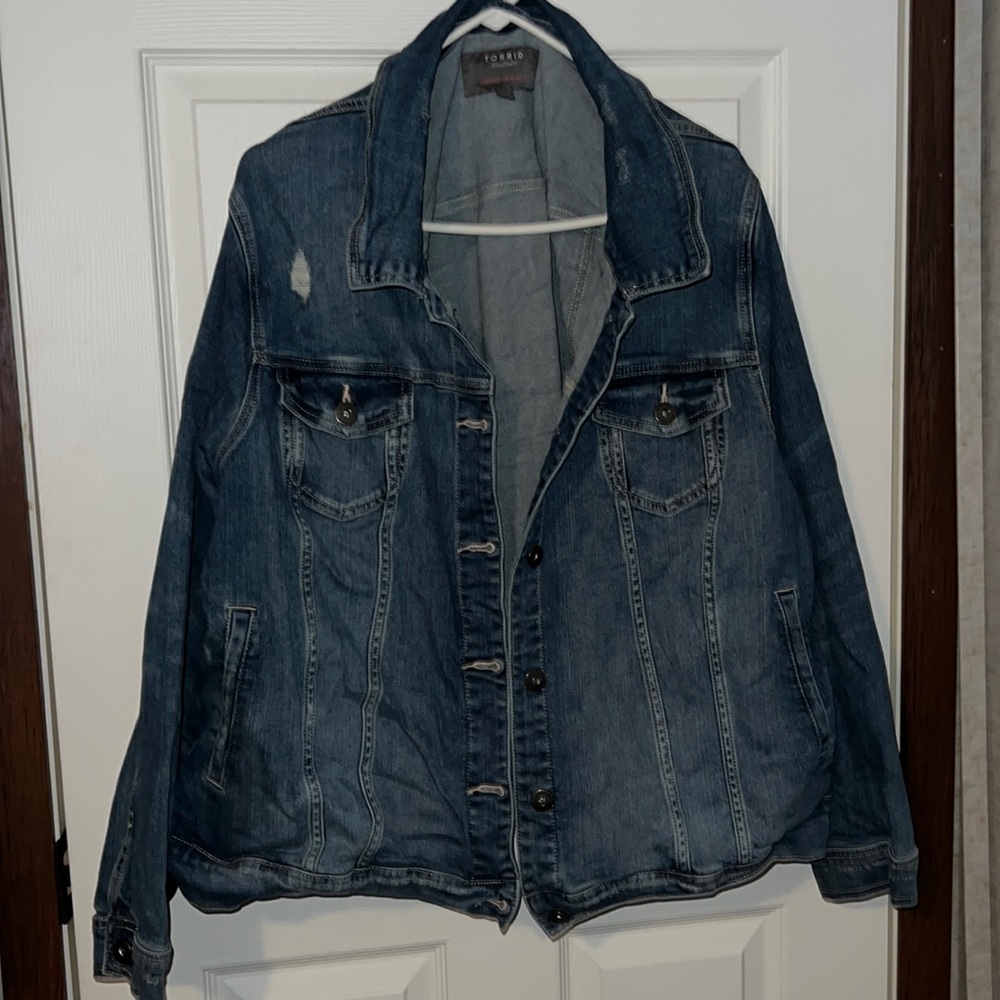 Torrid jean jacket